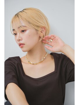 リトル 錦糸町(little) シースルーバングのコンパクトショート