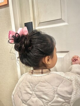 ドット ヘアー(dot.hair) 七五三　ヘアセット