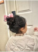 七五三 ヘアセット