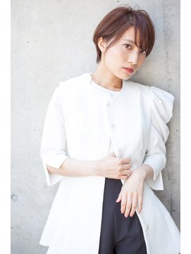 アッシュ 池袋店(Ash) 20代30代40代『キレイめショート』　　＃池袋駅