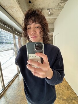 ハマモト ラフなパーマスタイル