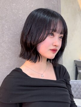ロンド 表参道店(Lond) ◇ボブ 縮毛矯正 顔周りカット 表参道 髪質改善