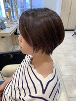 アッシュ 仙川店(Ash)&nbsp;40代50代60代ショートボブ/デザインカラー/メリハリショート/