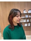 ブリーチなしのインナーカラー【NICA溝の口店】