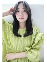 アズグロウヘアー(AS GROW HAIR)&nbsp;レイヤーミディアム[前髪アンブレラカラーこなれミディ]