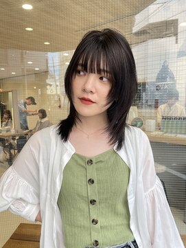 パーク(PAAQ) 【paaq haru】透明感ブラウン/赤味なし/ミディアムレイヤー