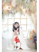 成人式前撮り☆ツインみつあみ