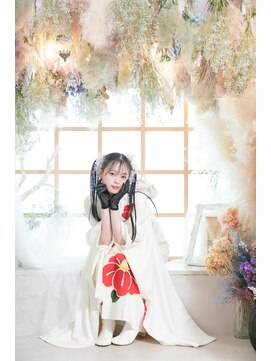 レア(Le'a) 成人式前撮り☆ツインみつあみ