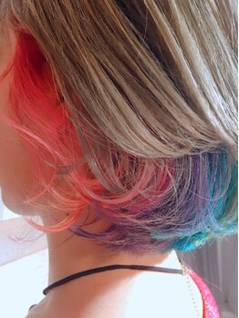 パルーザトーキョー(Palooza Tokyo)の写真/ブリーチ・ハイトーン・トレンドカラーが得意☆肌まで綺麗に魅せ、抜けてきた色も楽しめる♪