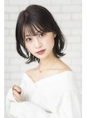 大人可愛いボブショート