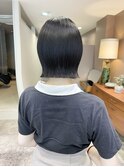 NAKAMURA #133 切りっぱなしボブ/グレーアッシュ