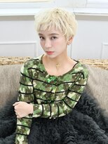 ロアー ヘアー マックイーン 流山おおたかの森店(RAWR hair McQueen) 【RAWR】ホワイトブロンド_美髪