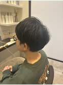 襟足スッキリマッシュショート