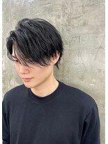 メンズサロン キング 梅田店(Men’s salon K!ng)&nbsp;波巻きツイストスパイラルパーマ/フェザーパーマ/眉毛/メンズ