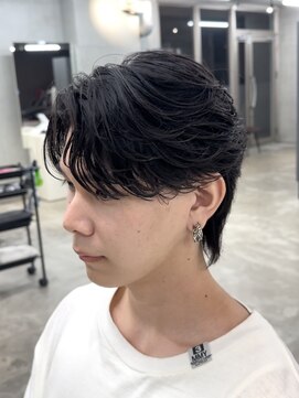 エデアンホンテン メンズサロン(EDEAN 本店 （旧：EDEAN 上通）) 熊本 MEN'S HAIR フェザーショート フェザーパーマ