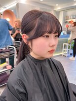 ロンド ブランシュ 錦糸町北口(Lond blanche)&nbsp;★ウェーブミディアム似合わせカットメルティカラーショート韓国