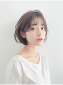 【シルクグレージュフェミニンボブ】