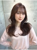 イメチェンヘアスタイル美髪のススメワイドバングブルーブラック