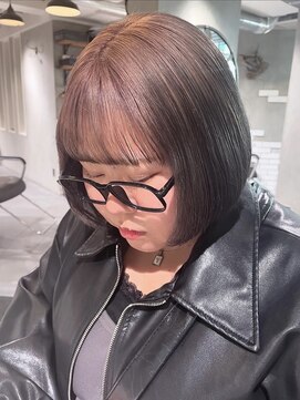 ロリム(RorriM) ルーツカラー × ピンク × ダークグレー × ダブルカラー