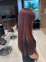 アース 南福島店(HAIR&MAKE EARTH)&nbsp;淡いピンクカラー♪