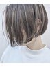 【白髪ぼかしにも♪】カット+ハイライト+ベースカラー　￥16170