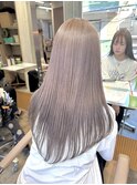 ★ハイトーンカラーミルクティーベージュホワイトベージュカラー