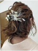 お宮参り・お呼ばれボブヘアアレンジ