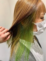 アズールサン 草加西口店(azule-sun)&nbsp;イヤリングカラー,オリーブ,透明ベージュ,韓国ツヤカラー/草加駅