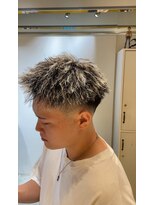 ルースト 京都河原町店(ROOST)&nbsp;カット×ツイスト×白メッシュ