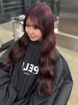 ペレ 栄店(PELE) ミディアムヘア/暗めカラー/グランマッシュ/栄