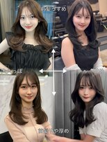 アリュウル 表参道 青山(Allure)&nbsp;韓国ヘア　前髪コレクション　千葉