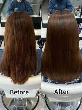 ルクス(Luxs) 本厚木／プレミアム髪質改善ストレート