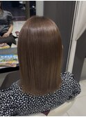軽めミディアムストレート