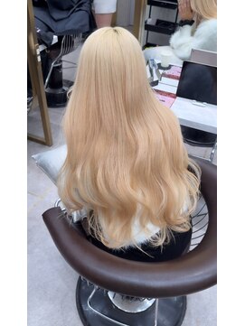 ロンド レア 天神大名店(Lond Le’a) 着物/ミディアムレイヤーカット/似合わせカット/大人ガーリー