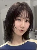髪質改善パーマ透明感カラーダブルカラーブリーチボブ