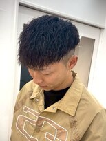 一鳳庵　【イオアン】&nbsp;波巻きツイストスパイラル　メンズカット