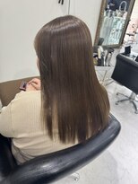 ザ アクネ 岡崎竜美丘店(THE ACNE) ♪髪質改善_オリーブベージュ_縮毛矯正