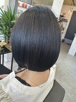 フルーノヘア 八幡駅(Hulu-no.hair)&nbsp;丸みコンパクトボブ