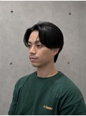 センターパート×ニュアンスパーマ　落ち着いた色気◎
