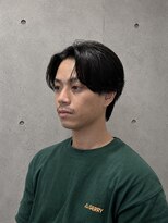 ルミ 高崎駅店(Lumi)&nbsp;センターパート×ニュアンスパーマ　落ち着いた色気◎