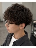【波巻きスパイラルパーマ】 #メンズサロン #メンズパーマ