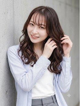 イデアル 夙川店(IDEAL)の写真/【トリートメント成分90%以上配合】再現性&美髪♪jewelryデジパ★ふんわりシフォンカールから巻き髪系も◎