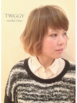 ツイギー 宮西店(TWiGGY) 冬空カール　by TWIGGY