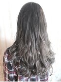【miel hair新宿】グレージュ☆グラデーションアッシュ