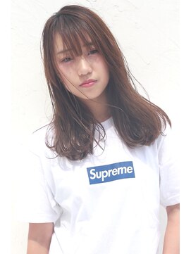 ラフィス ヘアー ルーム 難波本店(La fith hair room) 【Lafith】ウザバング☆ウェーブロブスタイル