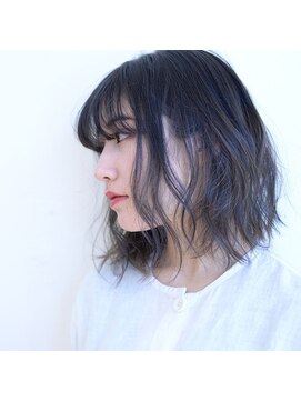 シータ(CITA) ボブ×ブルーアッシュ