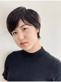 《hair make No.8》マニッシュ 丸みショート・担当中村