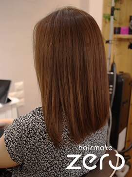 ヘアメイクゼロ 坂戸駅前店(hairmake zero) ゼフィラム　アドミオ　ナチュラルオレンジ