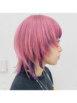 クク(QUQU) ミックスカラーウルフ