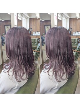 ヘアーサロン リバース(Hair Salon Rebirth) 【防府/Rebirth】ピンクパープル